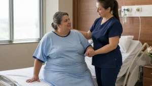 ویژگی فنی لباس بیمار سایز بزرگ