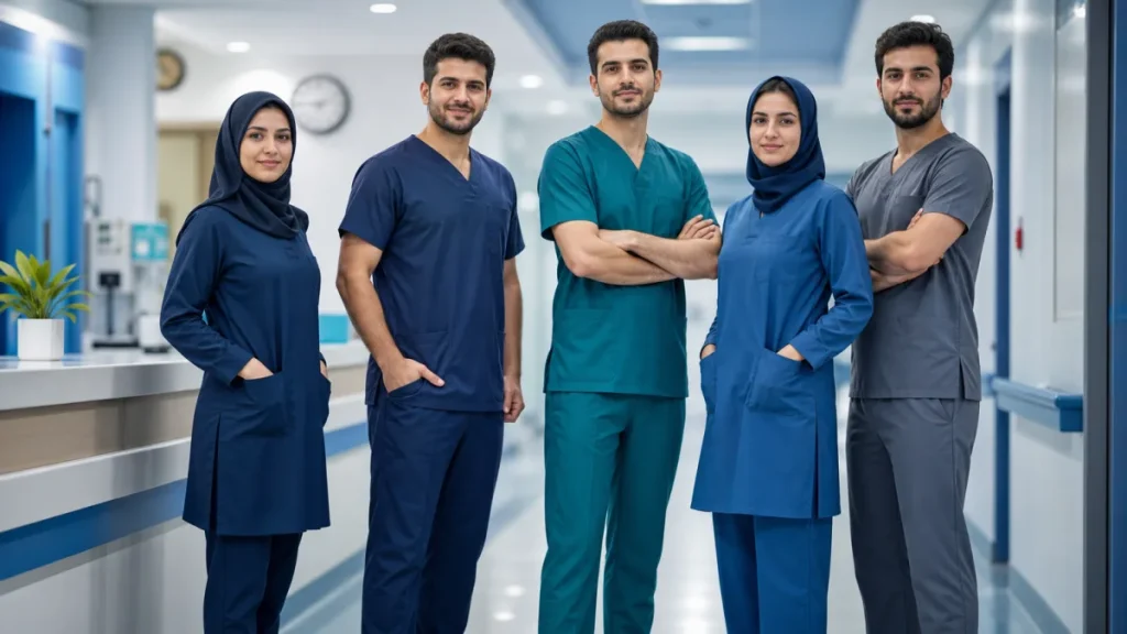لباس پرسنل بیمارستانی