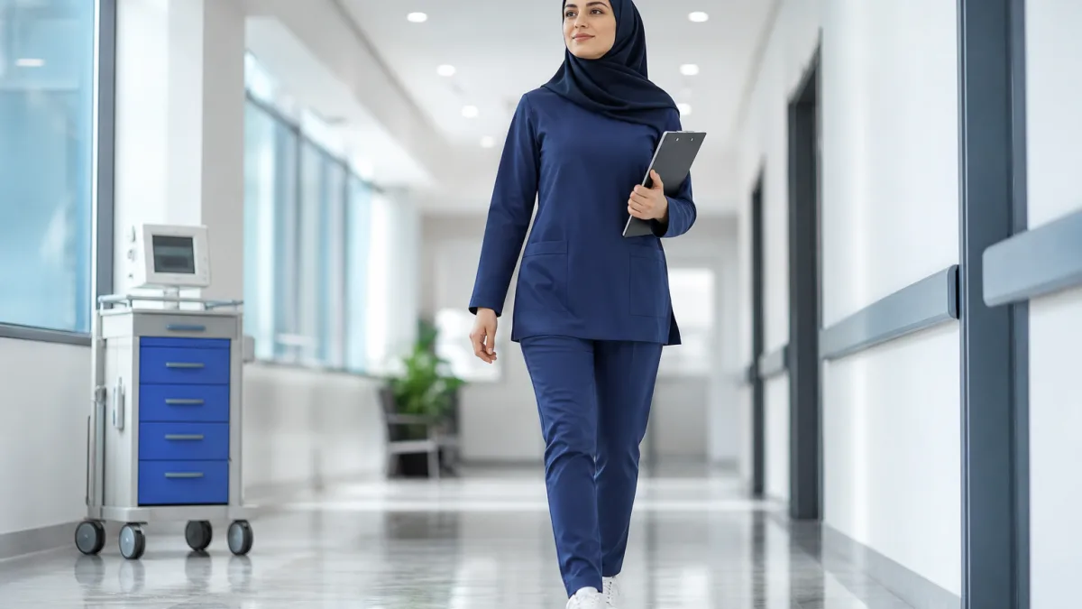 لباس پرسنل بیمارستانی با طراحی کاربردی
