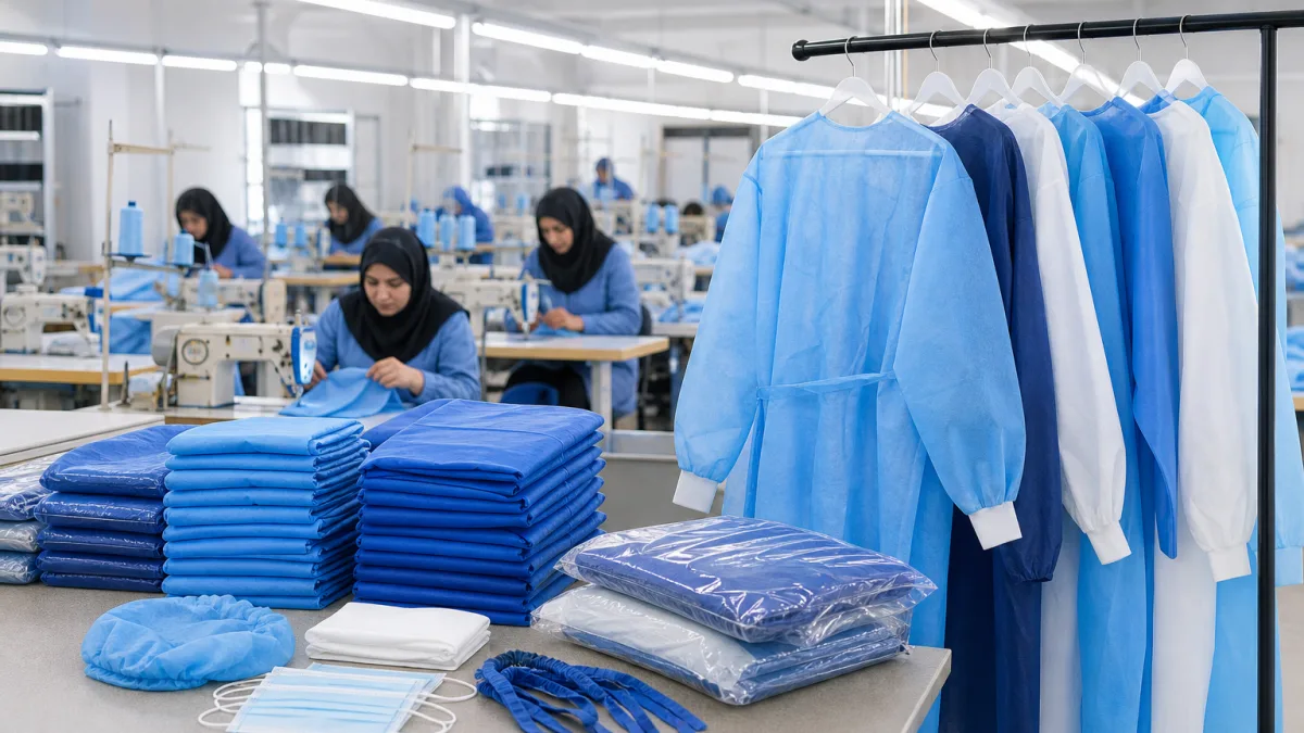 کاربرد تولیدی لباس یکبار مصرف بیمارستانی چیست؟
